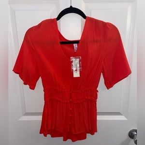 Francesca’s blouse, size XS, new with tags never worn